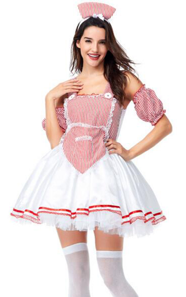 F1889 sexy nurse costume